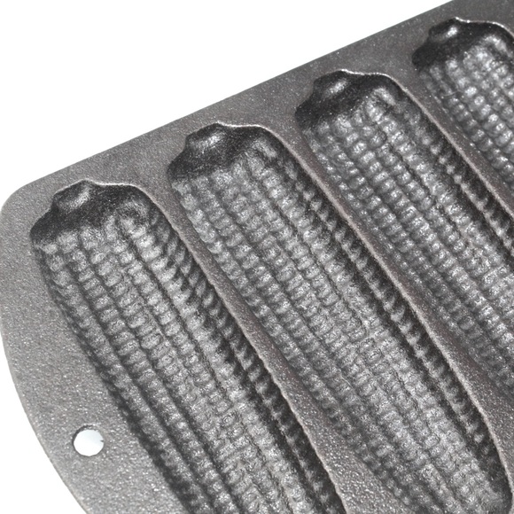 Vintage Lodge Cast Iron Cornbread Pan Cornstick Mold Made in USA Model 27C2 - Picture 3 of 7